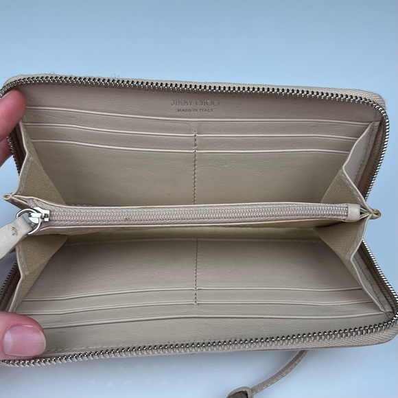 Jimmy Choo Long Zip Around Wallet - Picture 7 of 9